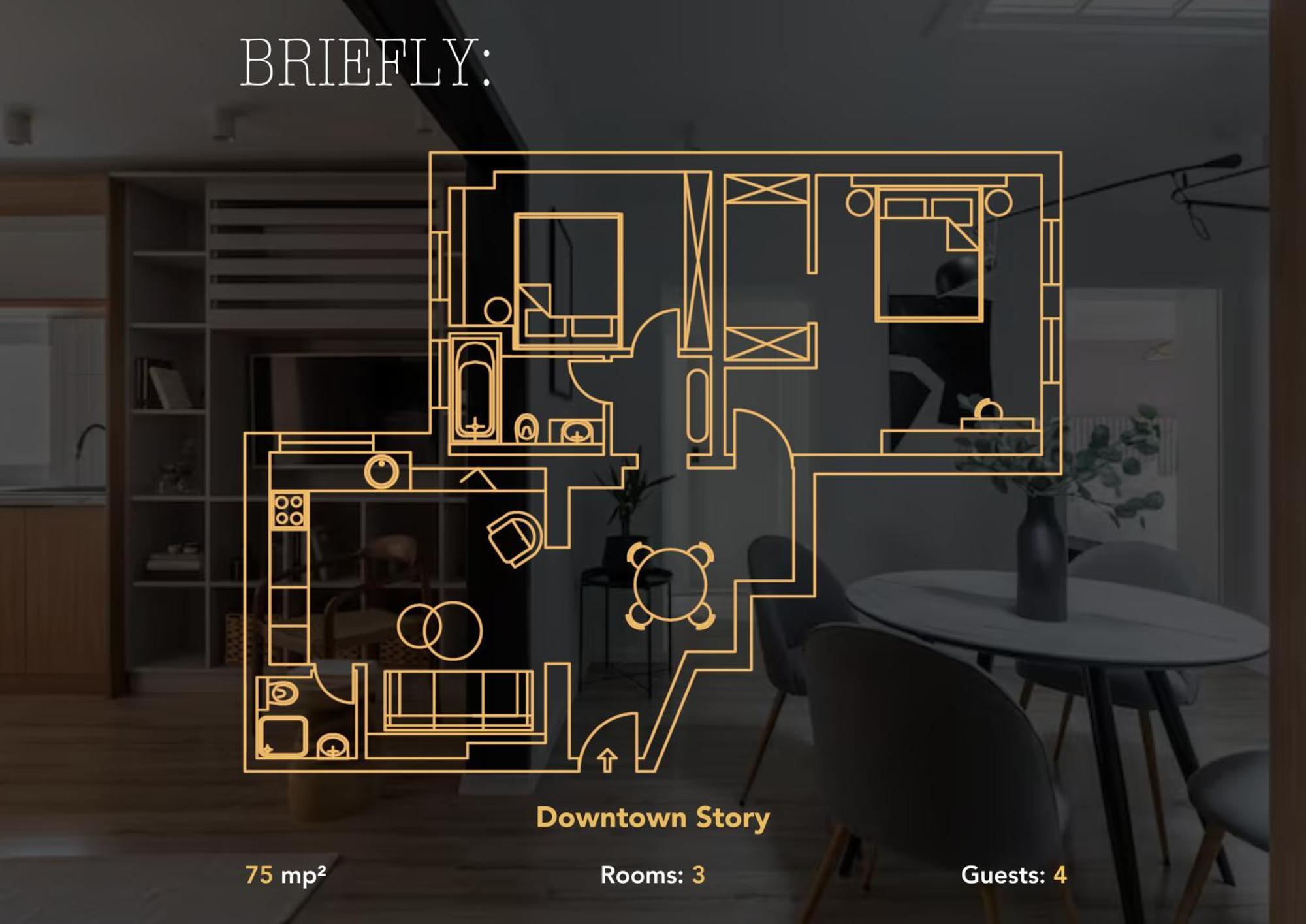 Downtown Story By Urbanesq Apartment Bukares Bagian luar foto